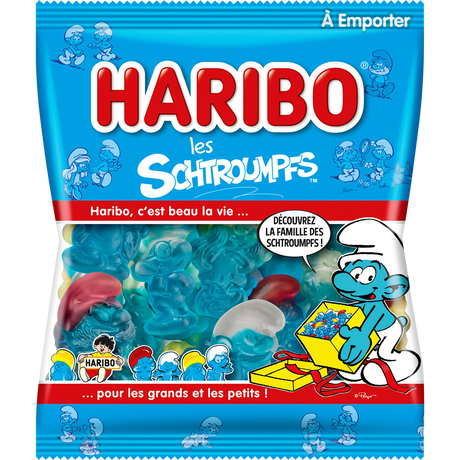 Haribo schtroumpfs