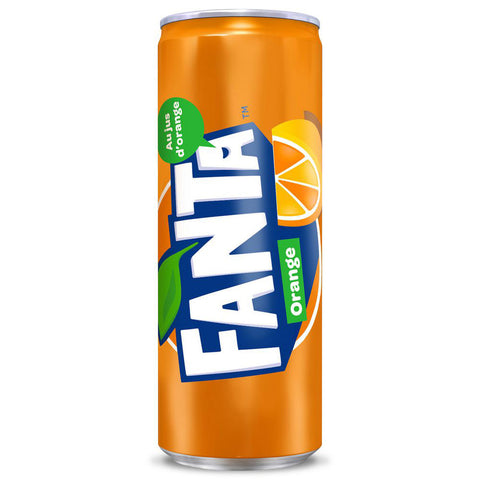 Canette Fanta Orange