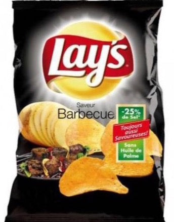 Chips lay's barbecue