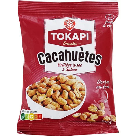 Cacahuètes grillées & salées