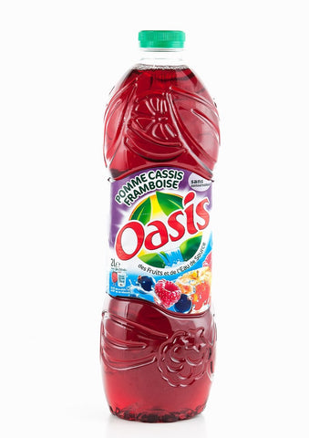 Oasis pomme cassis framboise