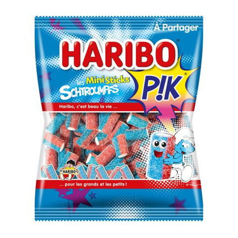 Haribo mini schtroumpfs pik